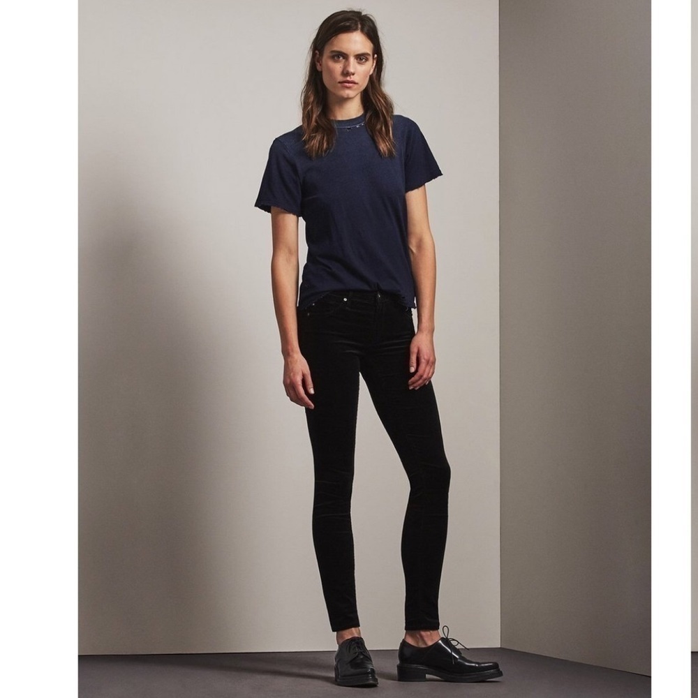 AG Adriano Goldschmied Black Skinny The Legging